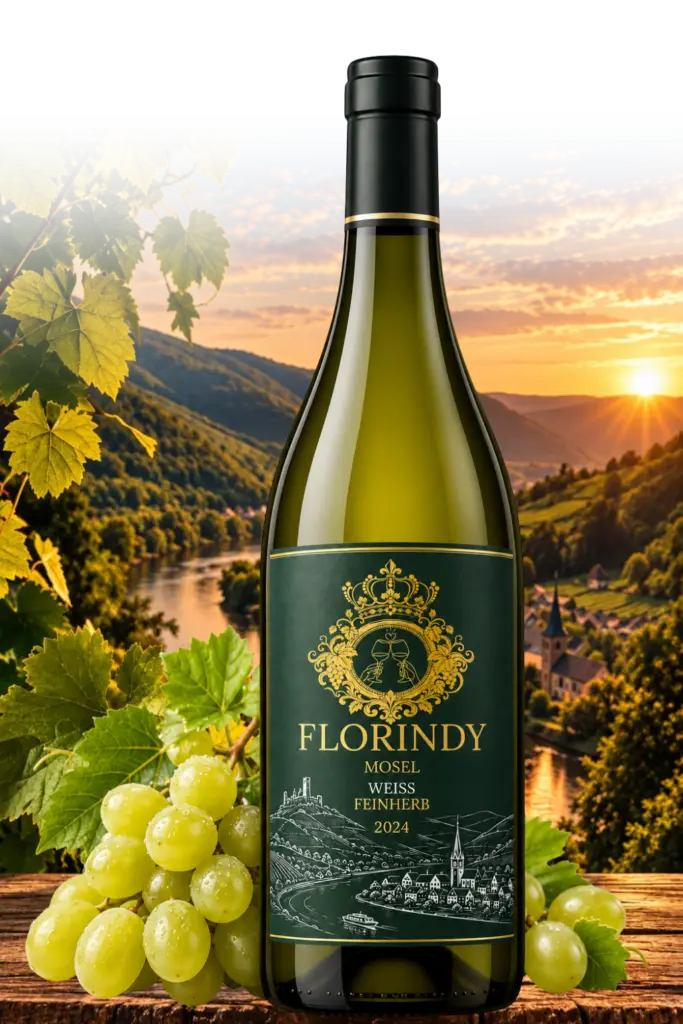 Florindy Weiß Feinherb witte wijn uit de Moezel