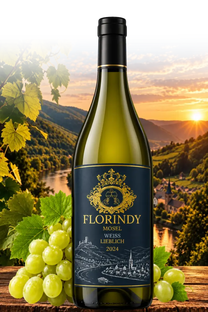 Florindy Weiß Lieblich witte wijn uit de Moezel