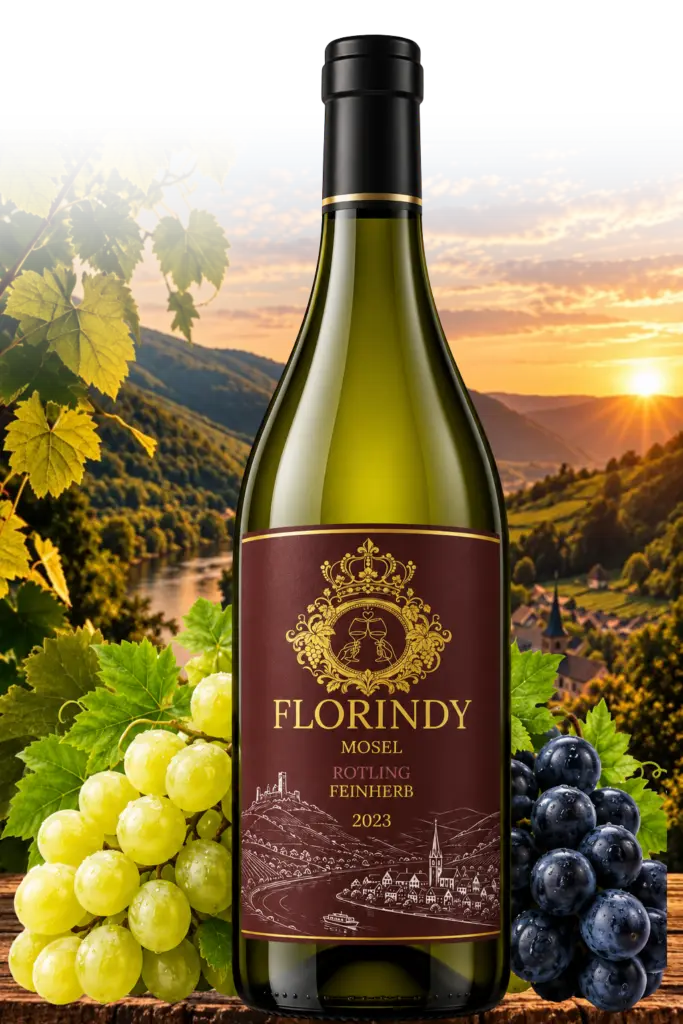 Florindy Rotling feinherb uit de moezel - Florindy